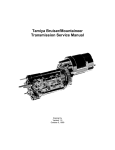 Tamiya Bruiser/Mountaineer Transmission Service Manual