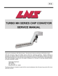 turbo mh series chip conveyor service manual