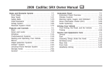 2009 Cadillac SRX Owner Manual