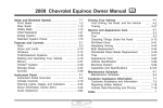 2009 Chevrolet Equinox Owner Manual - Dealer e