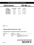 service manual ra-4bchassis - Penn State PHP Service