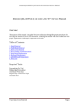 Element (ELCHW321) 32 inch LCD TV Service Manual