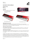 Nord Electro 2 Service Manual