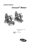 Invacare®Meteor Service Manual