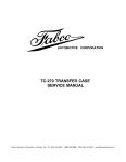 tc-270 transfer case parts & service manual