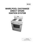 Whirlpool Gas Range Direct Spark Ignition System