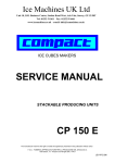 CP150 Service Manual - Ice Machines Ireland