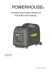 Service Manual - Powerhouse Generators