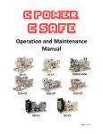 Operation and Maintenance Manual