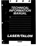 1990 Talon Technical Information Manual (15 MB pdf file)