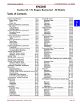 Engine Specifications (continued)