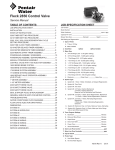 Fleck 2850 Control Valve Service Manual