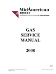 gas service manual - MidAmerican Energy
