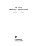 MAC® 5500 Resting ECG Analysis System