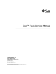Sun™ Rack Service Manual