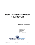 Stern Drive Service Manual