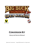 Big Buck Hunter© Pro Open Season™ Conversion Kit