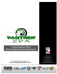 The Valley Panther ZD-X Service Manual and Instructions
