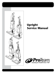Upright Service Manual - Pro