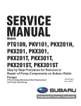 Service Manual - Subaru Industrial Power