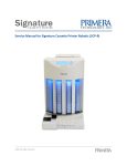 Service Manual for Signature Cassette Printer Robotic