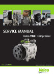 SERVICE MANUAL - Valeo Compressors