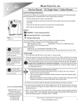 Service Manual – G4 Single Head 1 Gallon Brewer