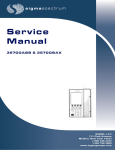Sigma Spectrum Service Manual