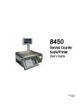 8450 Counter Scale