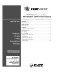 ETHP100 Service Manual - Temp-Air
