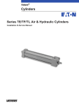 Series TE/TF/TL Air & Hydraulic Cylinders Cylinders