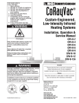 CORAYVAC ® Installation, Operation and Service Manual