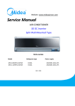 Service manual for MSV1