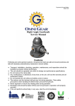 Right Angle Gearheads Service Manual