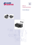 PVG 32 Proportional Valves Service Manual