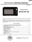 MO30 STA NE Installation, Use & Care Manual 2015