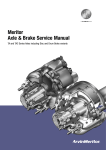 Meritor Axle & Brake Service Manual