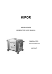 IG3000 - Kipor Generators, Reliance Controls