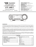 Yaesu - FT-857 Service manual