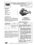 Viking Pump Technical Service Manual 320.1 for General