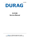 D-R 290 Service Manual - Hydroflo Technologies Inc.