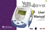 Vectra Genisys User Manual