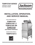 INSTALLATION, OPERATION, AND SERVICE MANUAL
