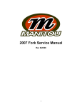 2007 Fork Service Manual