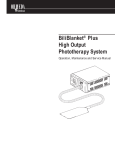 BiliBlanket® Plus High Output Phototherapy System - Medi
