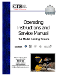 Operating & Service Manual - Cooling Tower Systems, Inc.
