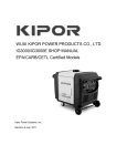 Service Manual - Kipor Power Equipment