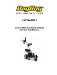 Bag Boy Nav-C Series Instruction Manual-May08