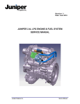 JUNIPER 2.4L LPG ENGINE & FUEL SYSTEM SERVICE MANUAL