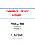 2015 Exhibitor Service Manual